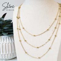 Positano Layered Station Necklace