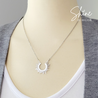 Sawyer Sunburst Necklace