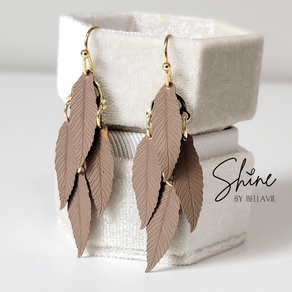 Shailene Feather Earrings