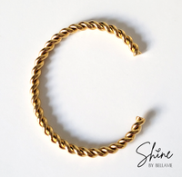 Stefano Twisted Rope Cuff Bracelet
