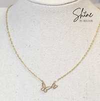 Tia Butterfly Necklace