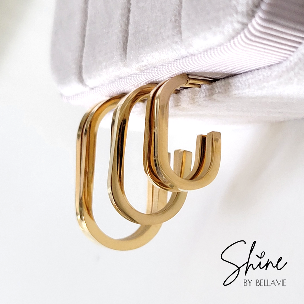 Umbria Classic Paperclip Earrings