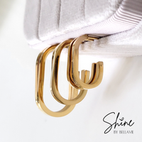 Umbria Classic Paperclip Earrings
