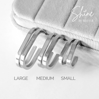 Umbria Classic Paperclip Earrings