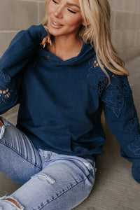 Love Story Midnight Blue University Hoodie