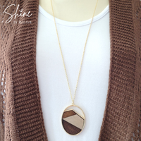 Devon Wood Necklace