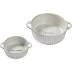Stoneware Covered Casserole