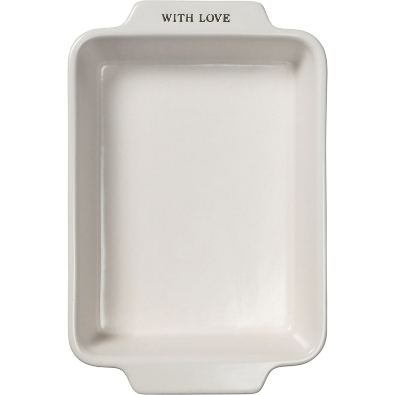 Stoneware Homemade Baking Dish 2 Piece Set