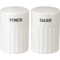 Stoneware Salt & Pepper Set