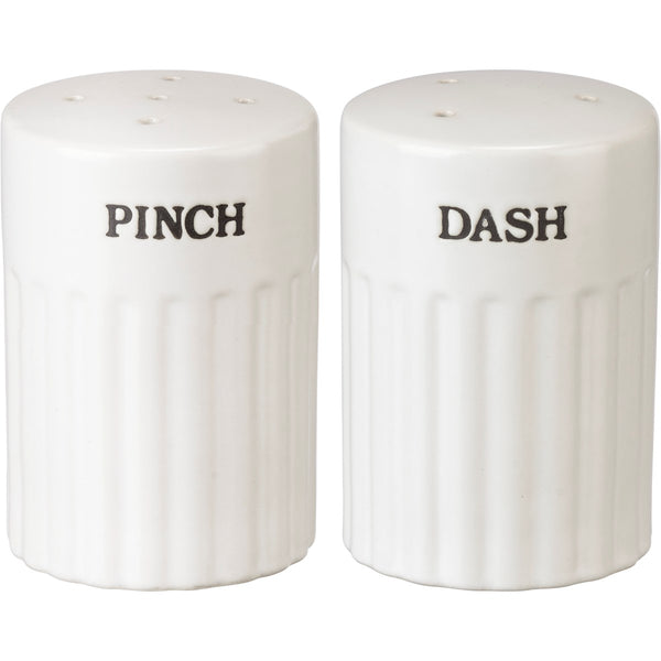 Stoneware Salt & Pepper Set