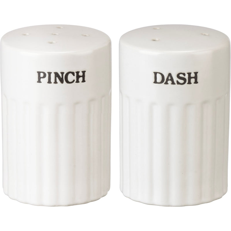Stoneware Salt & Pepper Set