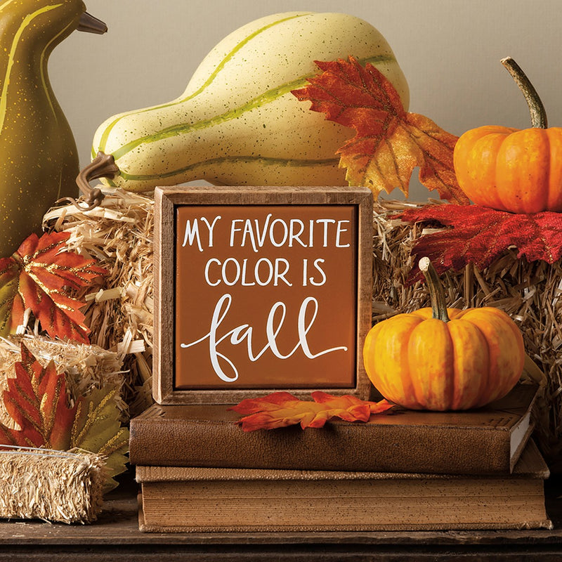 Mini Fall Box Signs