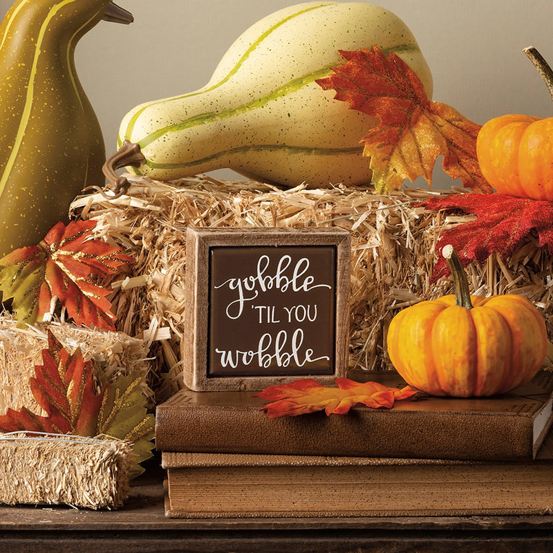Mini Fall Box Signs