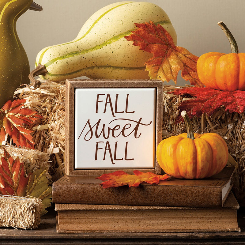 Mini Fall Box Signs