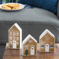 Chunky Gingerbread House Sitter
