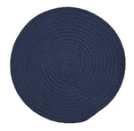 Placemat Essex Round Navy