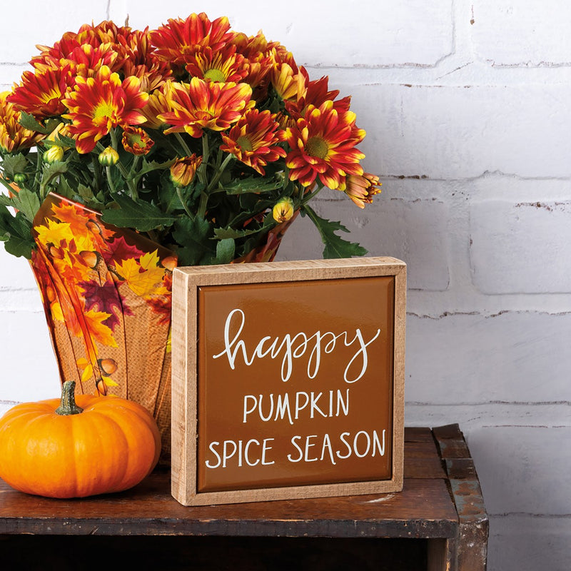 Fall Box Signs