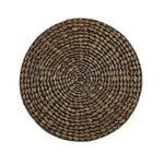 Braided Hyacinth Placemat Brown