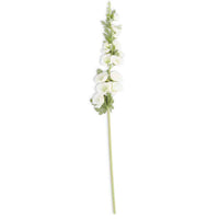 Hollyhock Stem White 43"