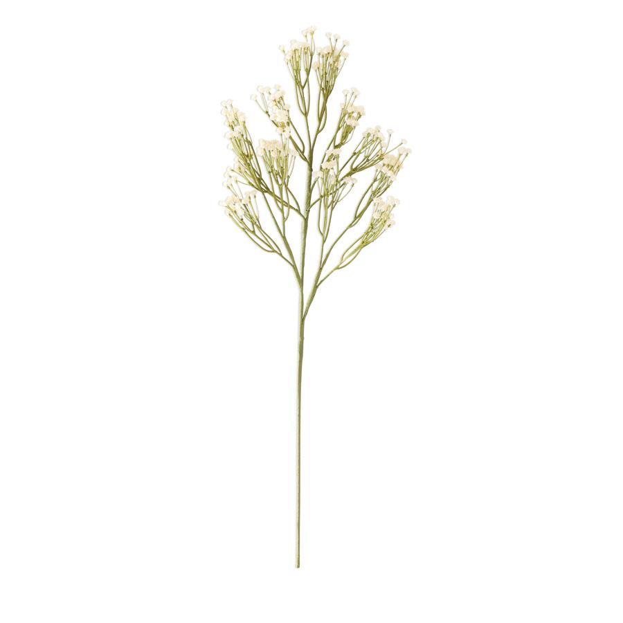 Cream Baby's Breath Real Touch Spray 25”