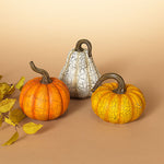 Crackle Resin Pumpkin