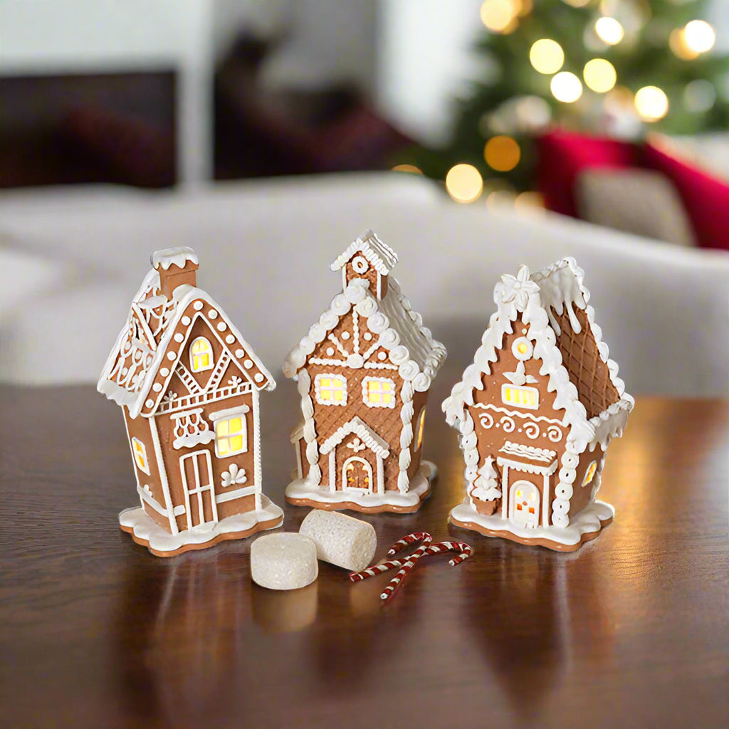 Light Up Gingerbread House