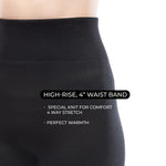 Black Fleece Lined Leggings