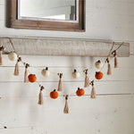 Pumpkin Tassel Garland