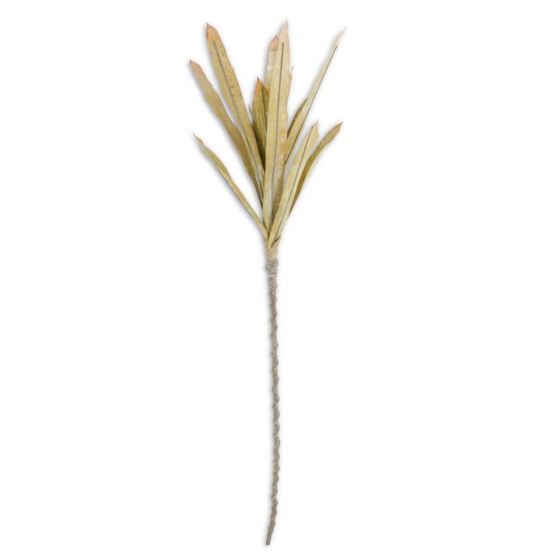 Light Yellow Pineapple Leaves Stem 38"