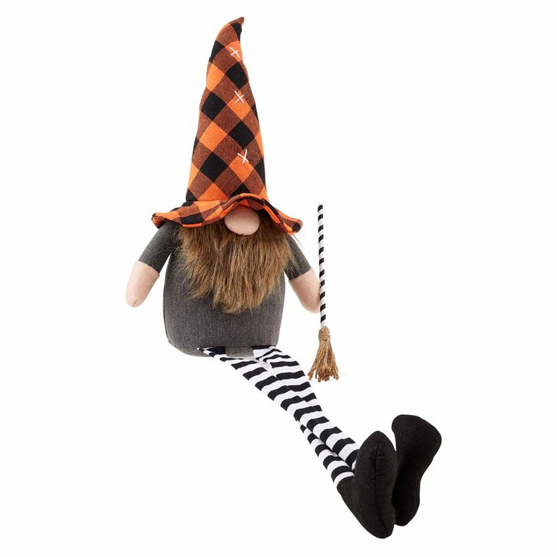 Dangle Leg Large Halloween Gnome