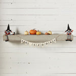 Halloween So Spooky Gnome Banner