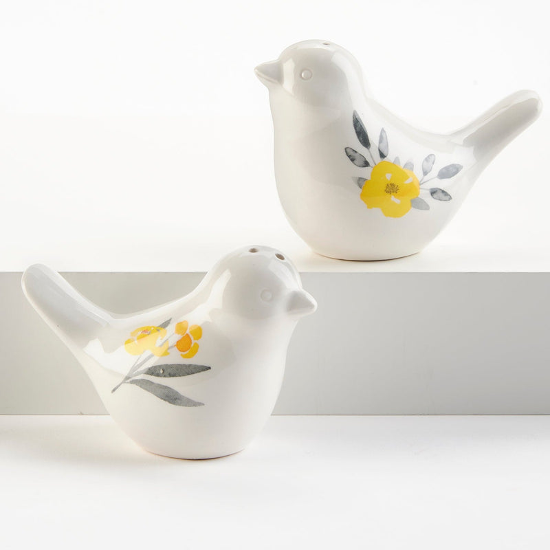 Ceramic Bird Salt and Pepper Set