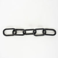 Wood Chain Links Black