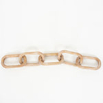 Wood Chain Links Natural