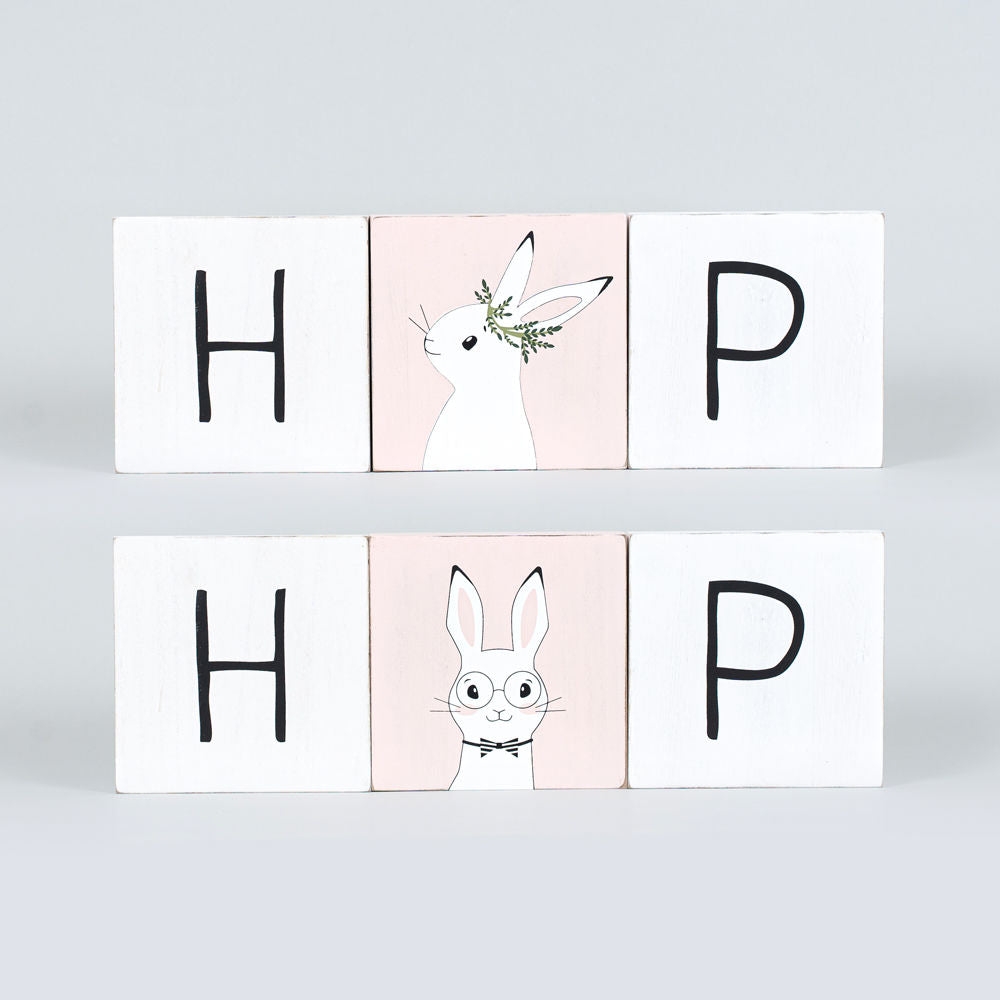 Reversible Hop Bunny Blocks