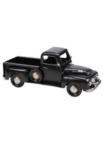 Metal Truck Planter Black