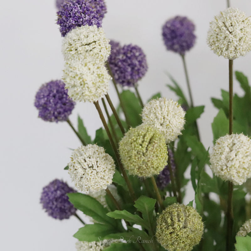 Mini Allium Bush 22"