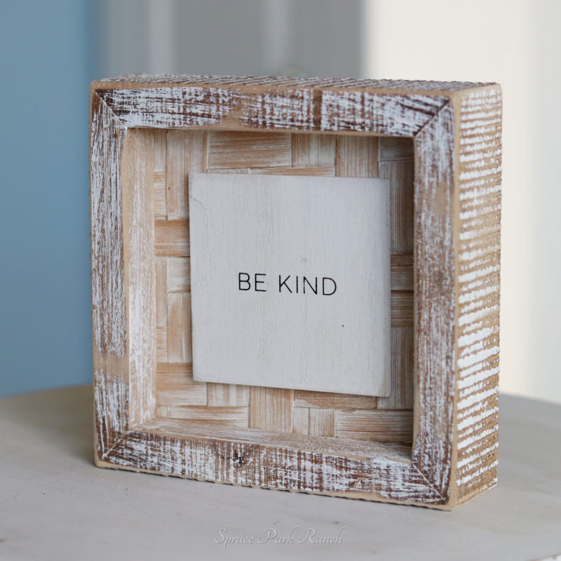 Bamboo Wood Plaque Signs