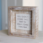 Bamboo Wood Plaque Signs
