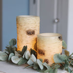 Glow Wick Birch Finish Candle Warm Glow
