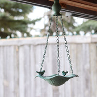 Hanging Bird Feeder Teal