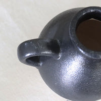 Two Tone Black Ceramic Jug Large