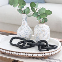 Wood Chain Links Black