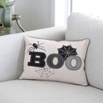 Embroidered BOO Pillow