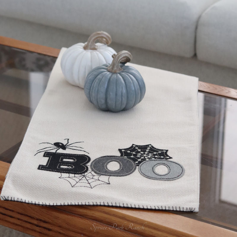 BOO Table Runner