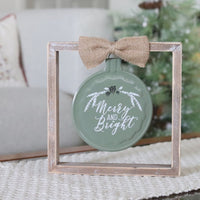 Hanging Ornament Box Sign