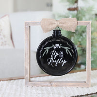 Hanging Ornament Box Sign
