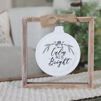 Hanging Ornament Box Sign