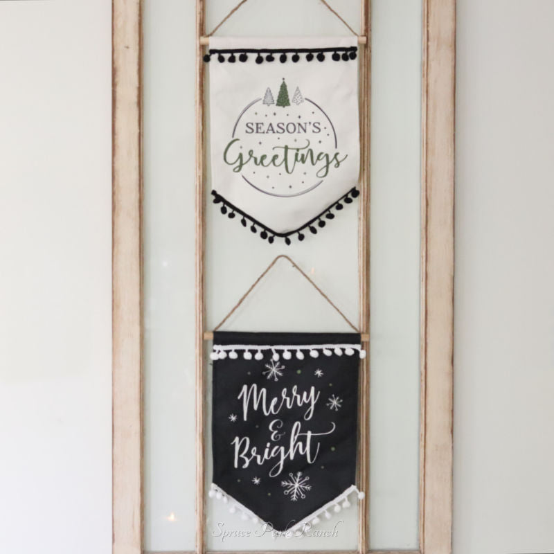 Canvas Christmas Banner