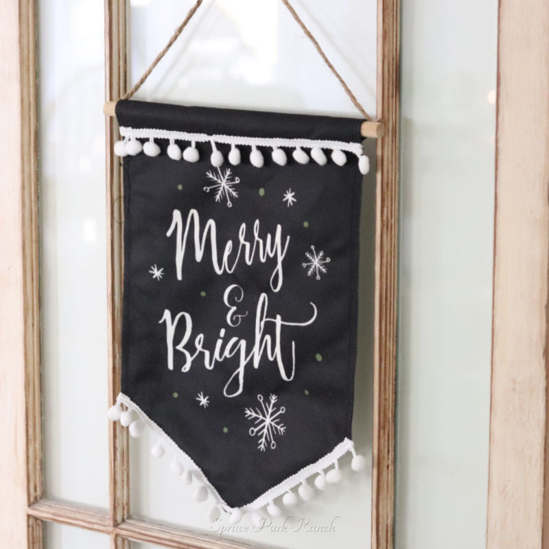 Canvas Christmas Banner